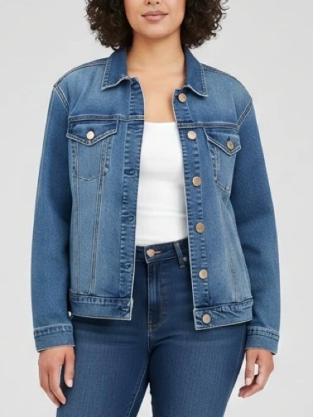 Universal Thread Women's  Denim Jacket XL -AB